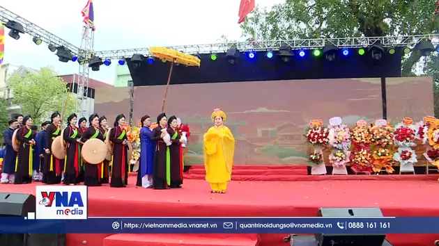 Lễ hội làng Diềm tưởng nhớ Thủy tổ Quan họ