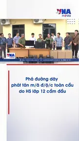 Phá đường dây phát tán mã độc toàn cầu do học sinh lớp 12 cầm đầu