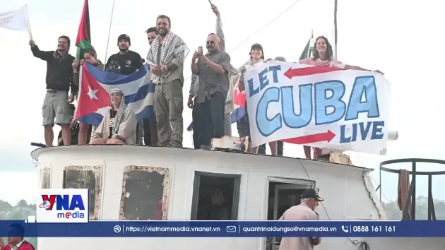 Đội tàu hữu nghị “Châu Mỹ của chúng ta” cập cảng Cuba