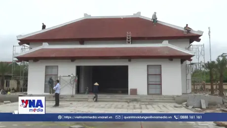 Hà Tĩnh: Gấp rút tôn tạo Khu lưu niệm Hà Huy Tập