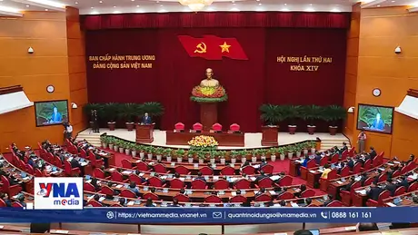 Bế mạc Hội nghị lần thứ 2 Ban Chấp hành Trung ương Đảng khóa XIV