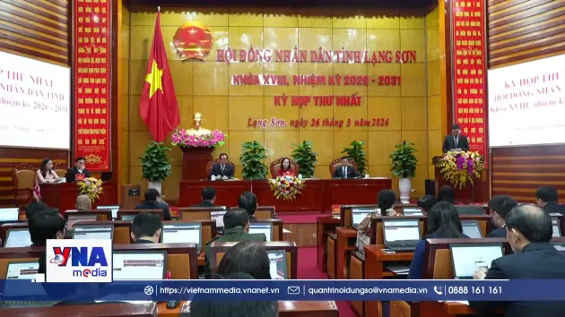 Bầu các chức danh lãnh đạo chủ chốt tỉnh Lạng Sơn nhiệm kỳ mới