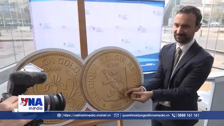 Bỉ ra mắt đồng xu vàng đầu tư đầu tiên trong lịch sử