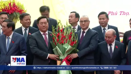 Ông Trần Duy Đông tái đắc cử Chủ tịch UBND tỉnh Phú Thọ