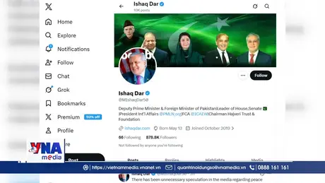 Trạm tin sáng ngày 27/3: Pakistan thông báo về đàm phán giữa Mỹ và Iran