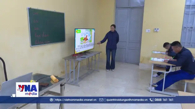 Hải Phòng xoá mù chữ cho học viên cai nghiện