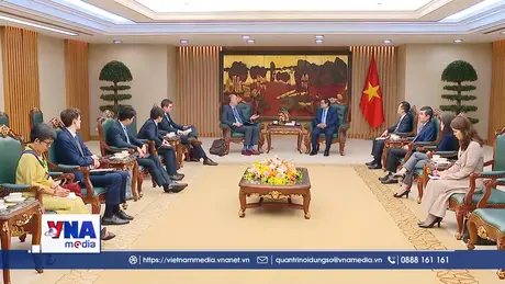 Thủ tướng Phạm Minh Chính tiếp Đoàn cán bộ Quỹ tiền tệ Quốc tế