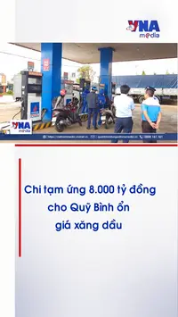 Chi tạm ứng 8.000 tỷ đồng cho Quỹ bình ổn giá xăng dầu