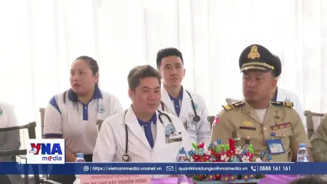 Chung tay chăm sóc sức khỏe người dân ở Đông Nam Campuchia