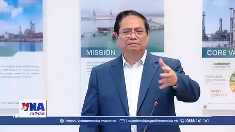 Thủ tướng Chính phủ làm việc với Nhà máy lọc hoá dầu Nghi Sơn