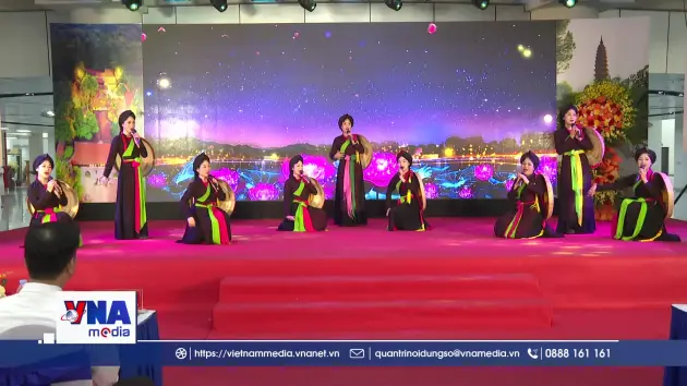 Trình diễn di sản văn hóa phi vật thể tại Bắc Ninh