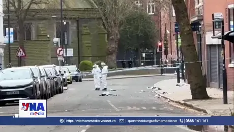 Ô tô lao vào đám đông tại trung tâm Derby (Anh)