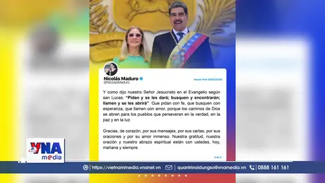 Tổng thống Venezuela đưa ra thông điệp đầu tiên sau khi bị bắt giữ