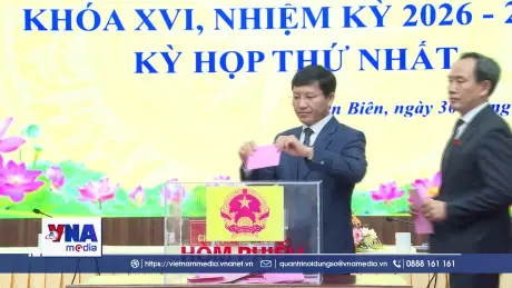 Điện Biên kiện toàn các chức danh chủ chốt