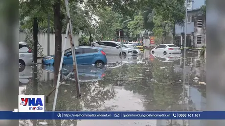 Trạm tin trưa ngày 30/3: Hà Nội xuất hiện mưa đá, mưa lớn, nhiều khu vực ngập úng