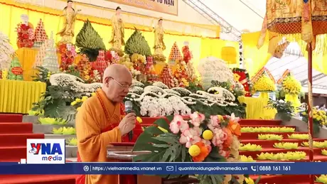 Đại lễ  cầu siêu Anh hùng liệt sĩ tại Bến tàu không số