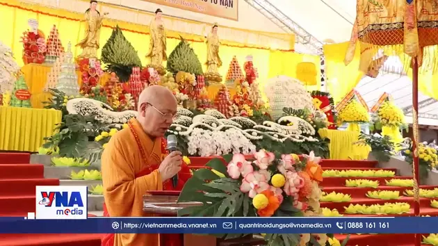 Đại lễ  cầu siêu Anh hùng liệt sĩ tại Bến tàu không số