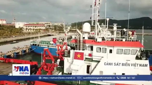 Điểm tựa từ hậu cần ở Vùng Cảnh sát biển 4