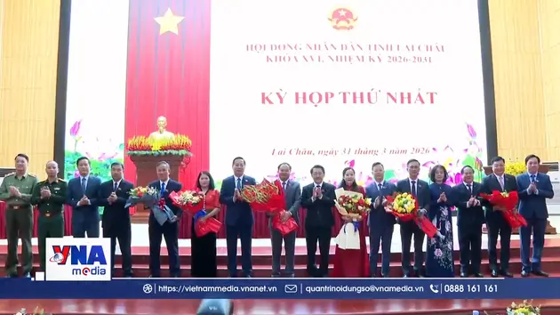 Hội đồng Nhân dân tỉnh Lai Châu bầu các chức danh chủ chốt