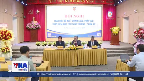 Hội nghị đề xuất chính sách, pháp luật mục tiêu tăng trưởng “2 con số”