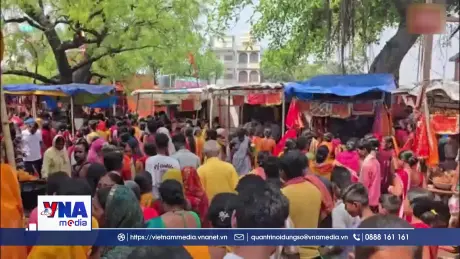 Giẫm đạp gây thương vong ở Ấn Độ