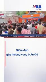 Giẫm đạp gây thương vong ở Ấn Độ