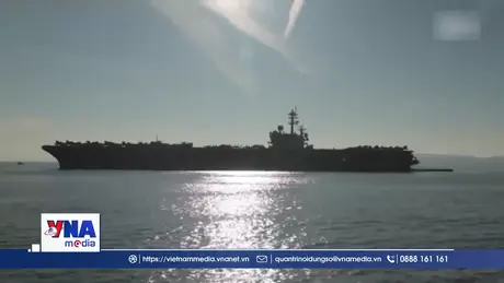 Mỹ điều thêm tàu sân bay thứ ba đến Trung Đông