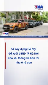 Sở Xây dựng Hà Nội đề xuất cho lưu thông xe pickup như ô tô con