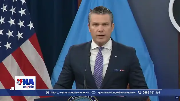 Lầu Năm Góc họp báo về chiến dịch Iran