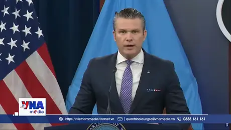 Lầu Năm Góc họp báo về chiến dịch Iran