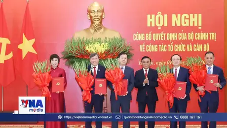 Trạm tin trưa ngày 01/4/2026: C﻿ông bố Quyết định của Bộ Chính trị về công tác tổ chức và cán bộ