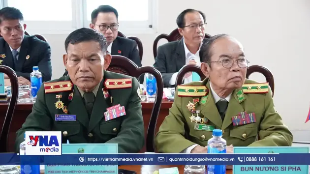 Hội Cựu chiến binh TPHCM và tỉnh Champasak của Lào tăng cường hợp tác