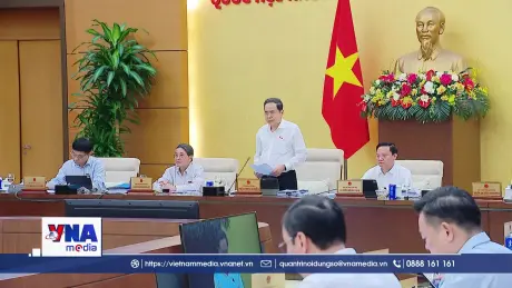 Khai mạc Phiên họp thứ 56 của Ủy ban Thường vụ Quốc hội