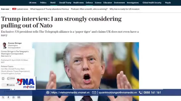 Tổng thống Donald Trump cân nhắc rút Mỹ khỏi NATO