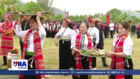 Độc đáo lễ hội cầu mưa của người Thái trắng ở Sơn La