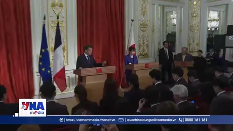 Nhật Bản và Pháp thảo luận về tình hình Trung Đông