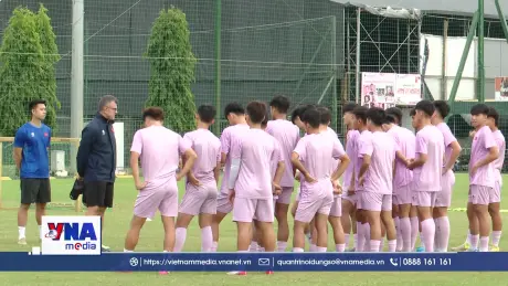 Đội tuyển U17 Việt Nam tăng tốc chuẩn bị cho giải Đông Nam Á 2026