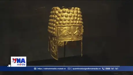 Tìm thấy chiếc mũ vàng 2.500 năm tuổi bị đánh cắp tại Hà Lan