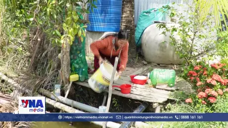Nỗ lực giải “cơn khát” nước sạch tại các địa bàn xung yếu