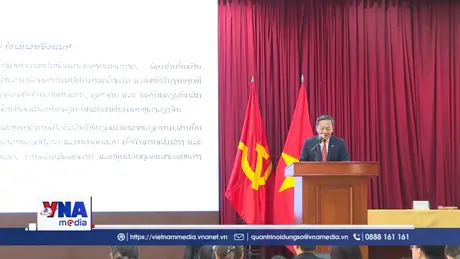 Tiếng Việt - cầu nối gìn giữ quan hệ đặc biệt Việt Nam-Lào mãi vững bền