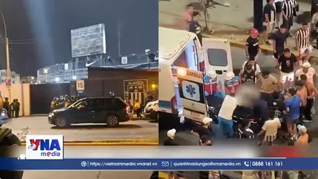 Hàng chục người bị thương trước trận derby bóng đá tại Peru