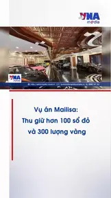 Vụ án Mailisa Thu giữ hơn 100 sổ đỏ và 300 lượng vàng