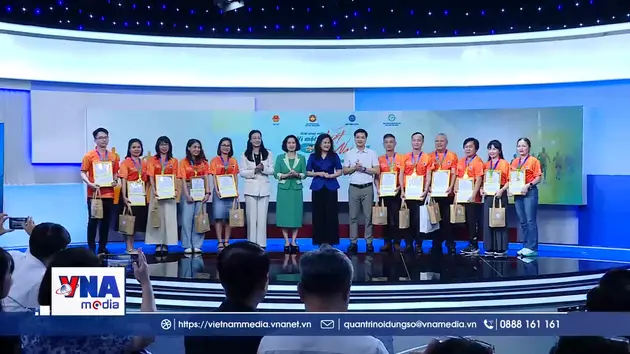 Trao Giải chạy online “Vì một Việt Nam khỏe mạnh”