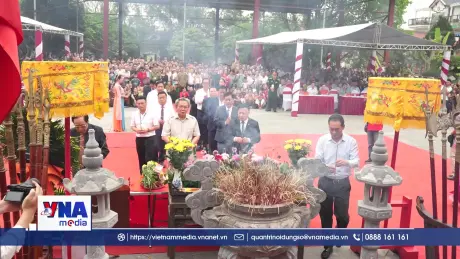 Tri ân công lao của Minh Khang Thái vương Trịnh Kiểm và các Chúa Trịnh