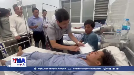 Lãnh đạo tỉnh Lâm Đồng thăm hỏi nạn nhân vụ tai nạn giao thông