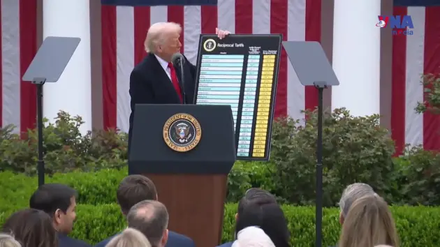 Tiêu điểm quốc tế: Thuế quan của Mỹ và một năm nhiều biến động