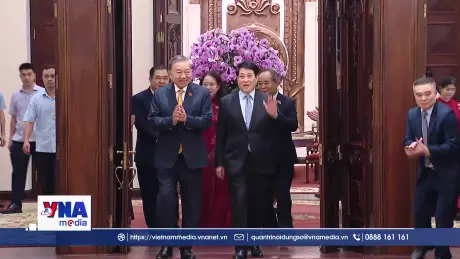 Trạm tin tối ngày 7/4:Tổng Bí thư, Chủ tịch nước Tô Lâm gặp mặt cán bộ Văn phòng Chủ tịch nước