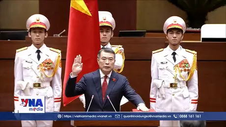 Lễ tuyên thệ nhậm chức của Thủ tướng Chính phủ Lê Minh Hưng