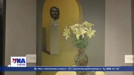 Triển lãm ‘Hai Ba Bốn...’: Cuộc gặp gỡ của hội họa, điêu khắc và văn chương