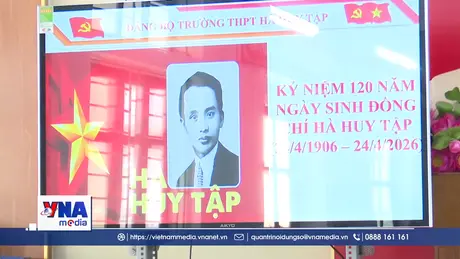 Lan tỏa tinh thần yêu nước trên quê hương Hà Huy Tập